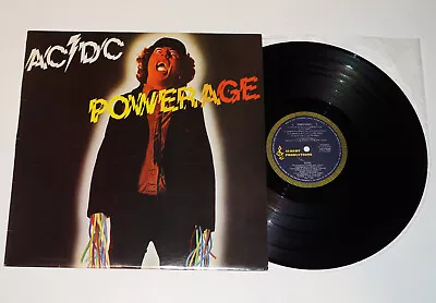 ACDC Powerage 1978 Australian 1st Albert Blue Label 12  LP Vinyl Record APLP-030 • $375