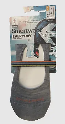 Smartwool  Everyday Merino No Show Socks Secret Sleuth Gray Size L Zero Cushion • $8.99