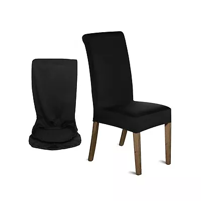 Dining Chair Covers Stretchable Protective Slipcover Home Decor Removable Cover • £3.99