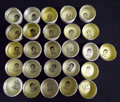 1972 Vintage Green Bay  Packers Coca-cola Bottle Caps Lot Of 26 Collector Caps • $0.99