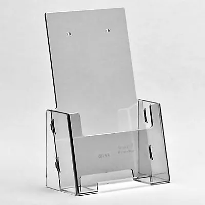 DL/ TRIFOLD FLATPACK Leaflet Postcard Brochure Holders Menu Dispenser Displays • £21.62