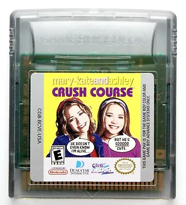 Mary-Kate And Ashley: Crush Course - NINTENDO GAME BOY COLOR GBC - Olsen Twins • £5.49