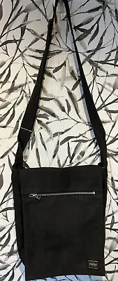 $75 • Buy Yoshida Bag PORTER Shoulder Bag Canvas Black Used Tokyo Japan