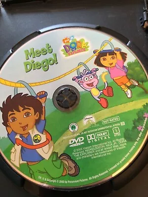 Dora The Explorer Meet Diego! DVD In Great Shape • $3.25