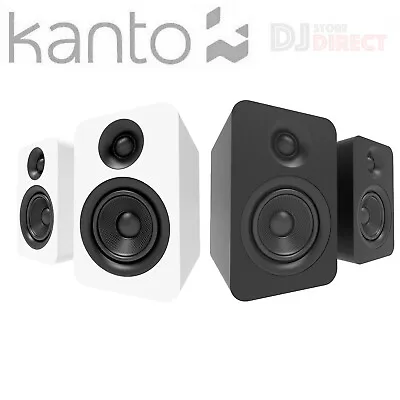 KANTO YU PASSIVE 4 4  Bookshelf Speakers Home Audio Surround Sound Music • £159