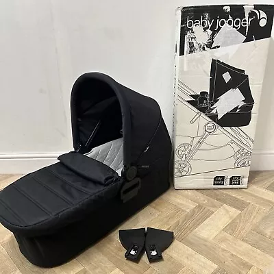 Baby Jogger City Mini & GT2 DOUBLE Carrycot - Opulent Black • £100