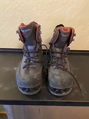 Simms Wading Boots Size 9 • $29.99