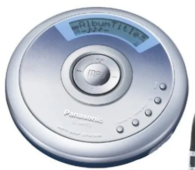 Panasonic SL-MP70 Portable CD/MP3 Player - VGC (SL-MP70P-S) • £199.99