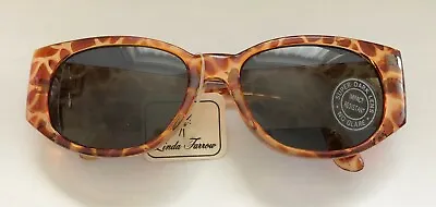 Shell Wide Arm  Linda Farrow Vintage  Retro Sunglasses Unworn Cond. N.o.s. • £20