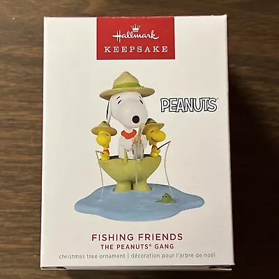 Hallmark 2022 Ornament - Fishing Friends - The Peanuts Gang • $13.95