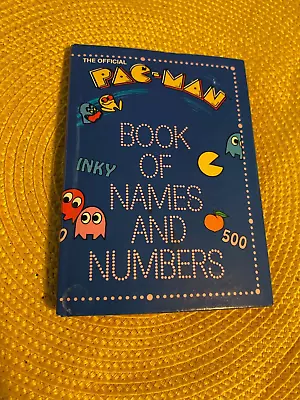 Pac-Man Book Of Names And Numbers (M2) • $7