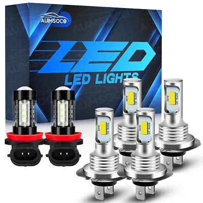 For Mercedes-Benz E350 B200 2008 2009-2011 Combo 6x LED Headlight Bulbs+FogLamp • $49.99