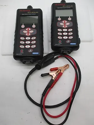 Qty- 2  Toyota Lexus 00002-v8150 Digital Battery System Tester Midtronics T9-a11 • $197.99