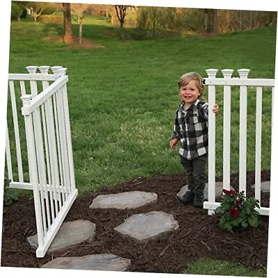  ZP19038 Fence Baskenridge Gate White  • $136.17