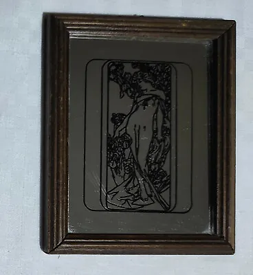 Alfons Style Printed Mirror Frame Much Alphons Art Newau • £24.62