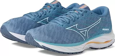 NEW Mizuno Wave Rider 26 Running Sneaker Shoes J1GD220328 Blue US Women's 8 • $71.99