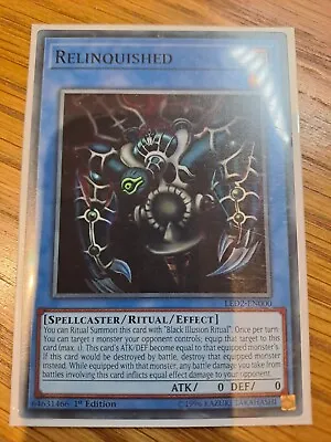 Relinquished - LED2-EN000 - Common - 1st Edition NM Yugioh • £1.75