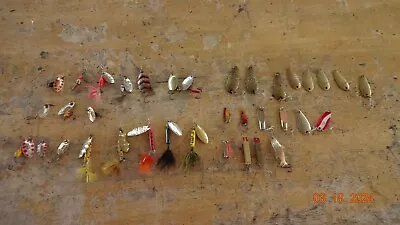 Vintage Fishing Lures Spinners Spoons • $21.50