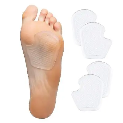 ZenToes Repositionable Ball Of Foot Pads 4 Count Gel Cushions Relieve Pain • $12.99