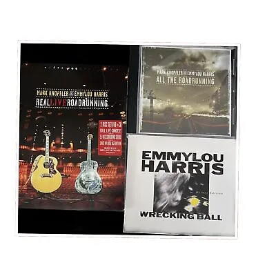 Emmylou Harris-Wrecking Ball Emmylou-& Mark Knopfler-The Road Running￼ Plus DVD • $29.60