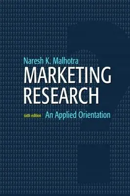 Marketing Research: An Applied Orientation • $9.40