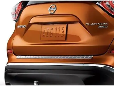 Brand New Oem 15-19 Nissan Murano Stainless Chrome Rear Bumper Scuff Protector • $132.99