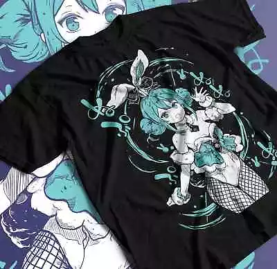 Miku Append Miku Anime Vocaloid Hatsune Miku Kawaii Manga Classic T-Shirt • $27.99