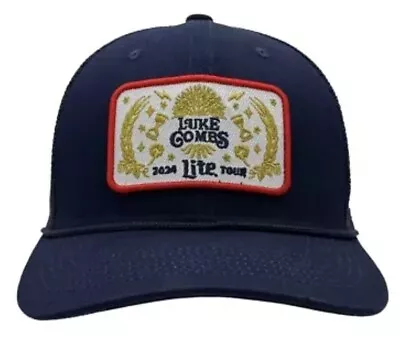 Miller Lite X Luke Combs Tour Trucker Mesh Snapback Hat Confirmed Preorder • $64.99