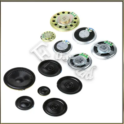 1/2w/0.5w 8ohm Round Speaker Inside Magnet Loudspeaker For Usb Bluetooth Speaker • $2.89