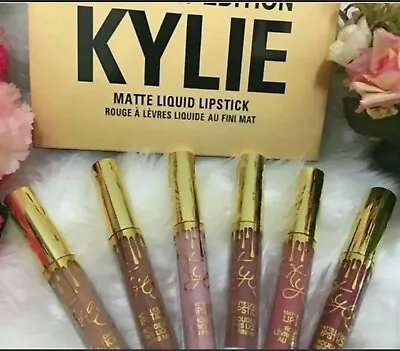 $29.99 • Buy 6 Pcs Birthday Edtion Matte Liquid Lipstick , Kylie Jenner 