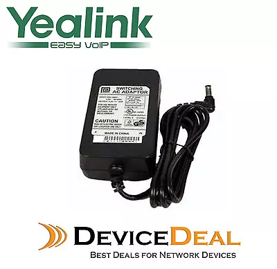 Yealink Power Supply SIPPWR5V1.2A-AU  For SIP-T22P T26P T28P T41S And T42S • $26.26