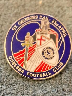 Chelsea St George’s Day Pin Badge  • £3