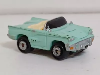 Vintage Micro Machines 1958 Ford Thunderbird Convertible Turquoise Diecast 1:160 • $7.60