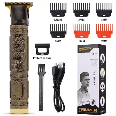 Professional Mens Hair Clippers Shaver Trimmers Machine Cordless Beard Electric • £9.99