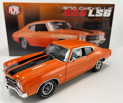 ACME - 1:18 Model - 1970 Chevelle 454 LS6 - A1805502 • $54