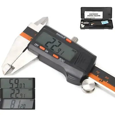 Professional 150mm (6 ) LCD Display Digital Vernier Caliper Gauge Precision Tool • £16.19