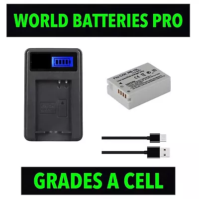 2000mAh + Charger For Canon PowerShot G1 X G3 X G15 G16 SX40 HS SX50 HS SX60 HS • $35.50