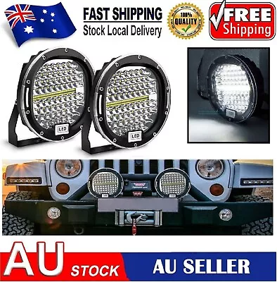 7 Inch 300W LED Driving Headlamp Work Light Bar Waterproof Dustproof Spot Beam • $71.99