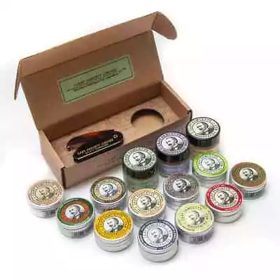 £18.90 • Buy CAPTAIN FAWCETT Moustache Wax & Comb Set In Various Scents | FREE UK SHIPPING
