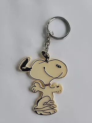 Vintage 1958 Snoopy Dancing Peanuts Keychain Hand-crafted Key Ring   • $5.95