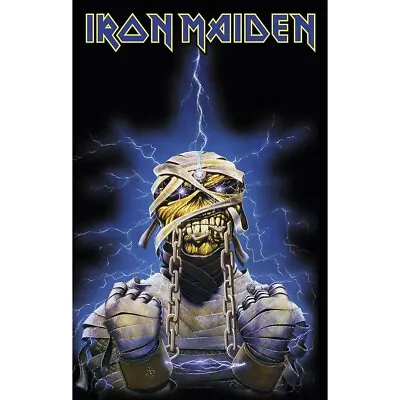 Iron Maiden Powerslave Eddie Fabric Textile Poster Flag Banner 26.5  X 40  • $24.99