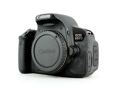 £214.99 • Buy Canon EOS 650D 18.0 MP Digital SLR Camera (Body Only)