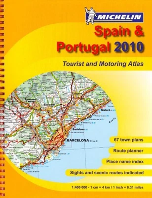 £4.10 • Buy Spain & Portugal 2010 - Atlas (A4-Spiral): No. 1460 ... By Michelin Spiral Bound