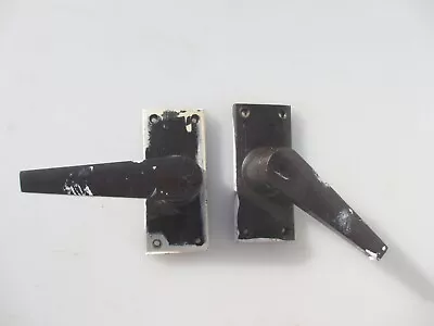 £17 • Buy Vintage Bakelite Lever Door Handles Art Deco Architectural Antique Old 1930's 
