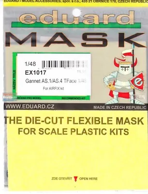 1/48 Eduard #EX1017 Gannet AS.1/4 TFace Mask For Airfix Kit • $16.99