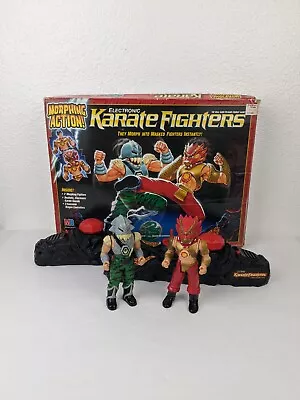 Vtg Electronic Karate Fighters Milton Bradley 1996 Razorjaw Sun Warrior RARE • $71.99