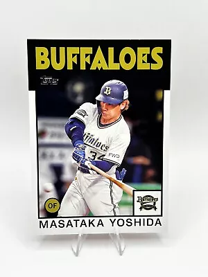 2021 Topps NPB Masataka Yoshida #86-MY 1986  RED SOX • $2.70