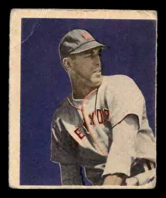 1949 Bowman #35 Vic Raschi G-VG RC Rookie Yankees • $15