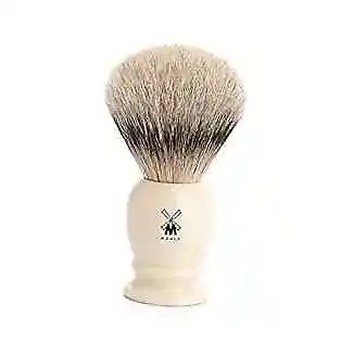 MÜHLE CLASSIC Silvertip Badger Luxury Natural Shaving Brush Large Faux Ivory • $160.13