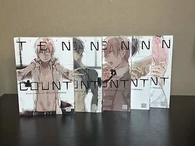 Ten Count Volumes 1-5 - Rihito Takarai Set English BL/Yaoi Manga Sublime • $49.99